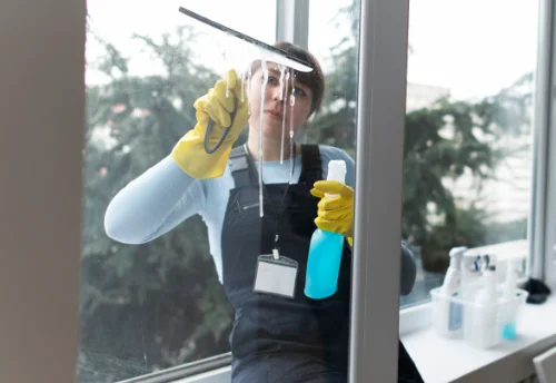 Nettoyage de vitres intérieures et extérieures à Azelot